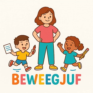 Auteurpagina met lesmateriaal van auteur de beweegjuf