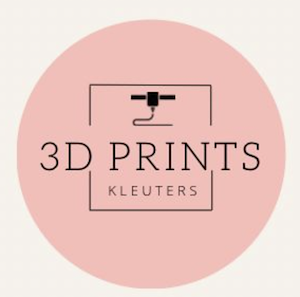 Logo van auteur 3d prints kleuters van lesmaterialen en blogs