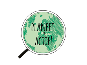 Logo van auteur Planeet in Actie van lesmaterialen en blogs