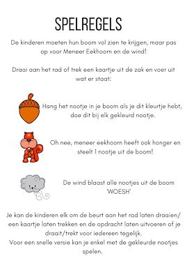Lesmateriaal Mevrouw eekhoorn heeft honger!  van auteur Juf kipje slide 2