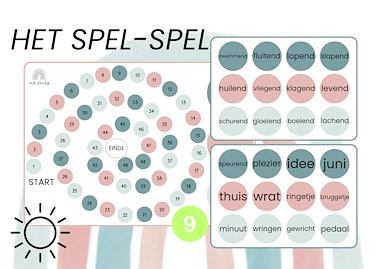 Het spel-spel - kern 9 VLL - zon