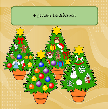 Lesmateriaal Hang alles op de juiste plaats in de kerstboom van auteur Jabbedabbedoe slide 2