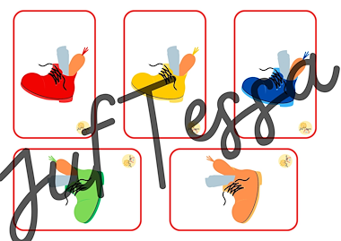 Lesmateriaal Kaartenspel Sinterklaas kleuters van auteur Juf Tessa slide 3