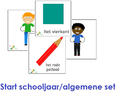 Lesmateriaal BeeBot kaarten start schooljaar/algemeen van auteur Juffrouw Laura