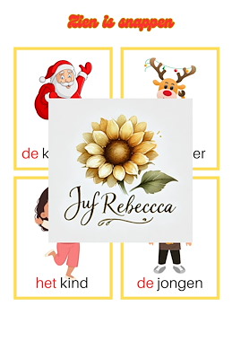 Lesmateriaal Zien is snappen thema winter van auteur Juf Rebecca