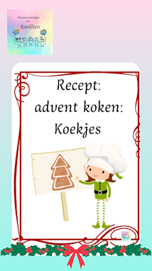 Lesmateriaal Roxillien koken met de pixie's koekjes van auteur kleuterwereldjes van roxillien