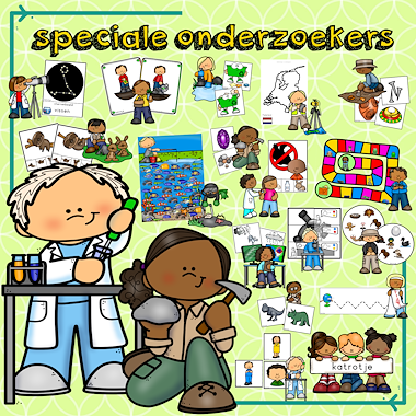 Lesmateriaal speciale onderzoekers kinderboekenweek tip! van auteur katrotje slide 1