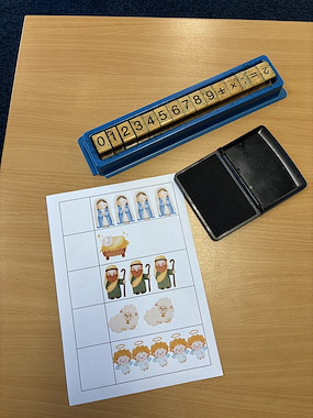 Lesmateriaal Kerst rekenwerkblad  van auteur Jeanine slide 2