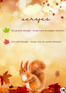 Lesmateriaal 🍂 Herfstbundel voor kleuters – 30 korte versjes 🍂 van auteur FilouFinds slide 2