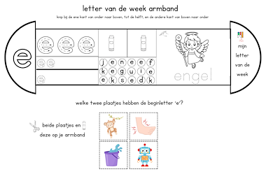 Lesmateriaal letter van de week armband  van auteur Kleuterjuf_Daphne slide 2