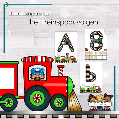 Lesmateriaal Het treinspoor volgen van auteur katrotje