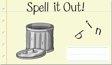 Lesmateriaal Kasper leert Engels spreken: spell it out! van auteur Gratis leuke leesboekjes slide 1