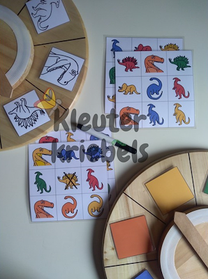 Lesmateriaal THEMABUNDEL: OVER DINOSAURRUSSEN ENZO van auteur Kleuter Kriebels slide 2