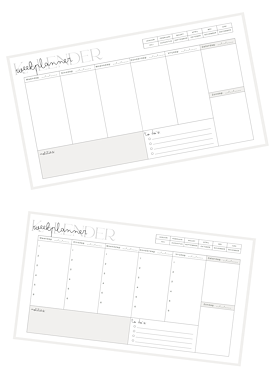 Lesmateriaal Weekplanner voor leerkrachten van auteur JufkeSarah slide 4