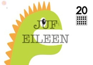 Lesmateriaal Dino tanden geven  van auteur juf Eileen slide 2