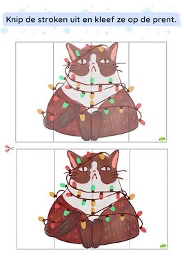 Lesmateriaal Kleine vingers,  grote winterpret van auteur Juf Nika slide 4