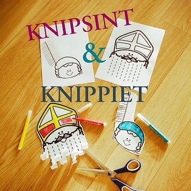 Lesmateriaal KNIPSINT & KNIPPIET van auteur Juftanie