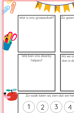 Lesmateriaal Beloningskaarten, Klassendoel en emotiemeter van auteur Kleuterjuf Monique slide 3