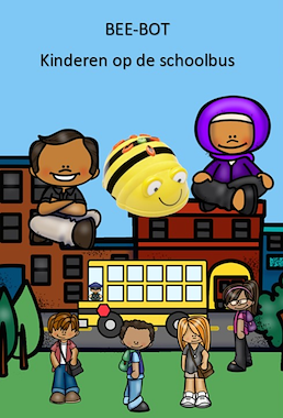 Lesmateriaal Bee-bot: Kinderen op de schoolbus van auteur Little Play Friends
