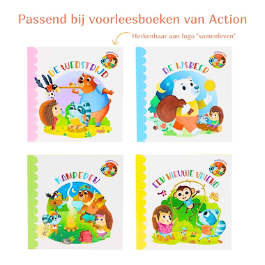 Lesmateriaal Voorleesboeken Samenleven - Begrijpend lezen van auteur Logopedie Ideetjes slide 2
