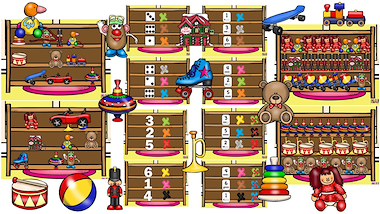 Lesmateriaal plaatsbegrippen: zet het speelgoed in de kast van auteur Little Play Friends slide 2