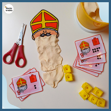 Lesmateriaal MINI THEMA: METEN MET DE BAARD VAN SINTERKLAAS van auteur Kleuter Kriebels slide 4