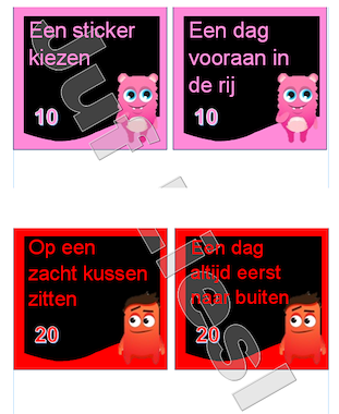Lesmateriaal Classdojo beloningen  van auteur De monsterklas van Juf Liesl slide 2