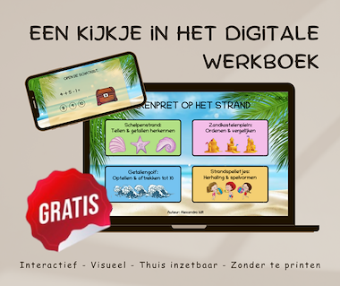 GRATIS - Rekenpret op het strand