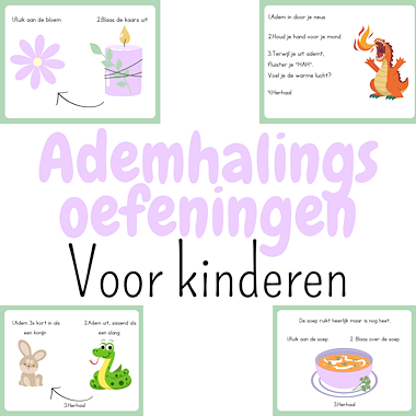 Lesmateriaal Ademhalingsoefeningen voor kinderen | Kalmeringstechnieken van auteur My Teacher Shares