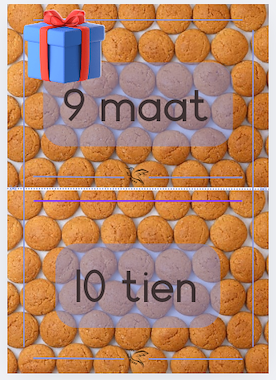 Lesmateriaal bewegend leren - pepernotendictee van auteur Juf Kitty B