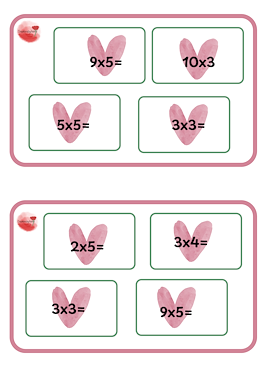Lesmateriaal Tafels vol liefde 3 t/m 5 van auteur Creations by Astrid slide 2