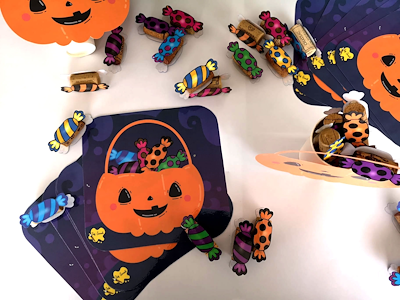 Lesmateriaal Halloween snoepspel van auteur Juf Sarah slide 2