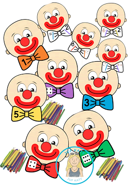 Lesmateriaal Thema carnaval: gekke haren (spatels) van auteur Juf Katy slide 2