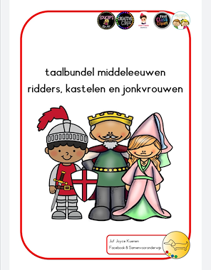Lesmateriaal Middeleeuwen taalbundel van auteur JufJoyceKuenen slide 2