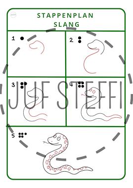 Lesmateriaal Stappenplannen - dieren van de Gruffalo van auteur Juf Steffi slide 2