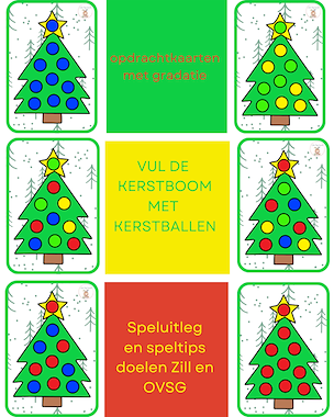 Lesmateriaal De kerstballen in de kerstboom van auteur Little Play Friends