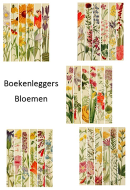 Lesmateriaal Bloemen - boekenleggers van auteur Little Play Friends
