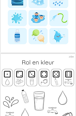 Lesmateriaal Bundel water, groep 1/2/3 van auteur Jufjas slide 4