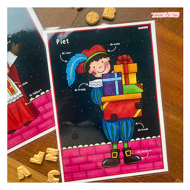 Lesmateriaal Sinterklaas posters van auteur MiaenCo slide 4