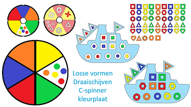 Lesmateriaal Vormboot van auteur Little Play Friends slide 4