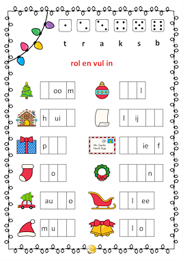 Lesmateriaal Kerstbundel groep 3 van auteur JufJoyceKuenen slide 3