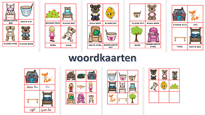 Lesmateriaal Goudlokje en de 3 beren, sprookje van auteur Little Play Friends slide 3