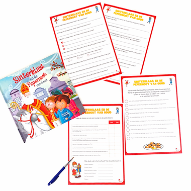 Lesmateriaal Begrijpend Lezen Sinterklaas Voorleesboeken van auteur Logopedie Ideetjes slide 3