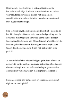 Lesmateriaal Lesfiches wereldoriëntatie met digitale technologie van auteur JufStacey slide 2
