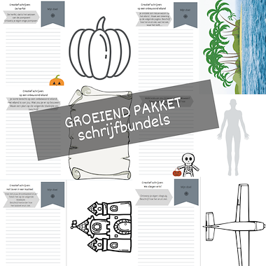 Lesmateriaal Schrijfbundels: GROEIEND PAKKET  van auteur Juf Leen slide 3