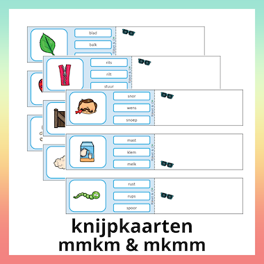 Lesmateriaal Leesspelletjes zomer AVI start tem E3 van auteur Raket en Co slide 3