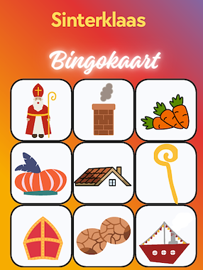 Lesmateriaal Bingo thema Sinterklaas (26 kaarten) van auteur Kleuterjuf Monique slide 2