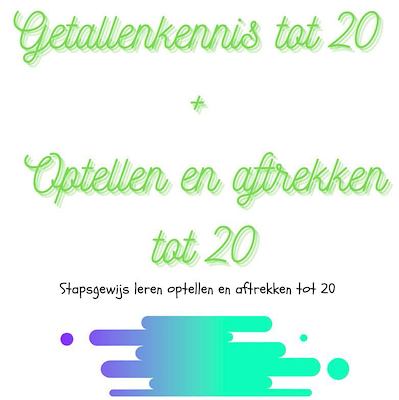 Lesmateriaal Optellen en aftrekken tot 20 van auteur Juf Sumeyye slide 1