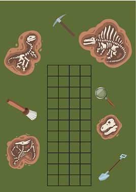 Lesmateriaal DINOSAURUSSEN pentomino van auteur juf Tinne slide 4