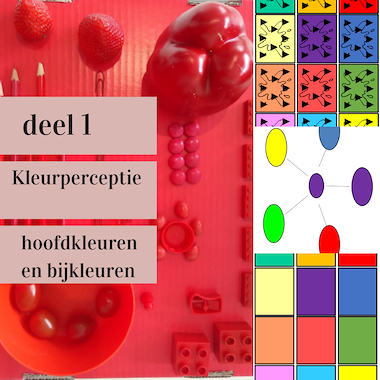 Lesmateriaal REKENBUNDEL DEEL 1: KLEURPERCEPTIE  van auteur Praatmaker slide 3